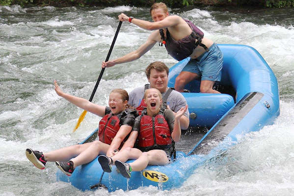 whitewater rafting